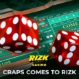 Rizk Casino's "Craps comes to Rizk" promotional poster.