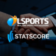 Lsports and Statscore shaking hands.