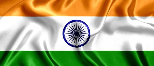 Flag of India.