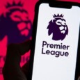 Premier League's logo.