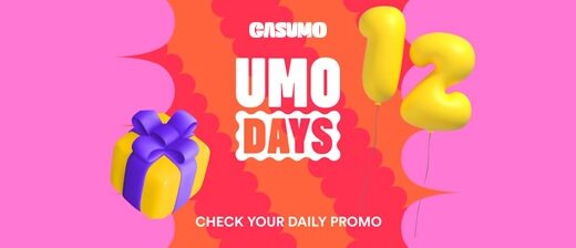 Casumo gives bonuses for its 12th birthday